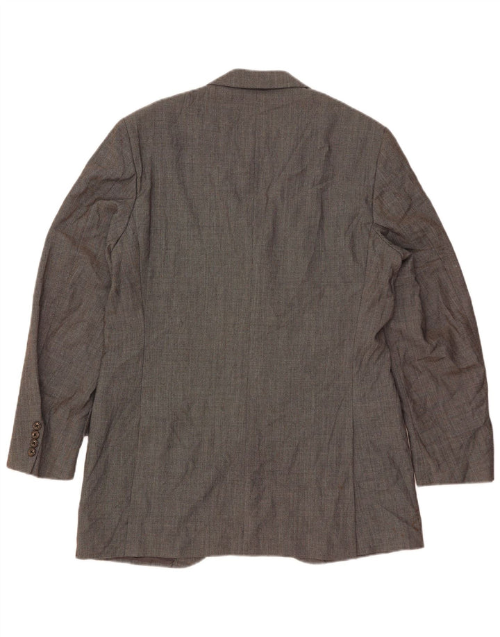 Polo Ralph Lauren Mens Long 3 Button Blazer Jacket UK 41 Large Grey