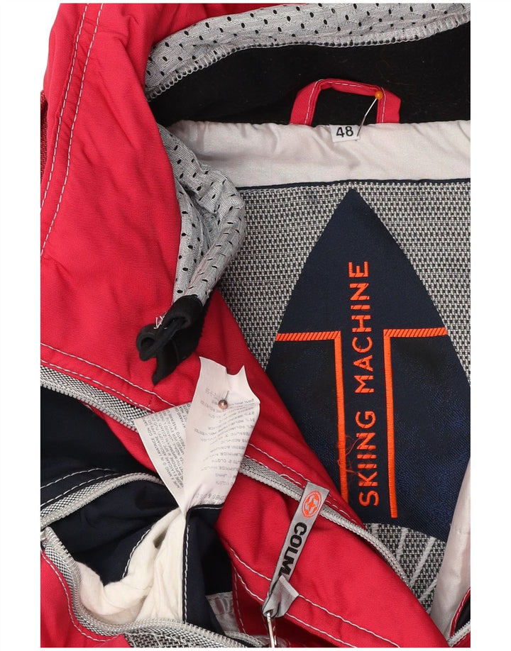 COLMAR Womens Ski Jacket IT 48 XL Pink Colourblock Polyamide