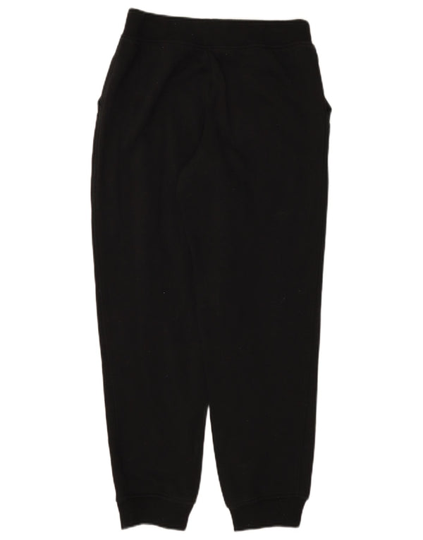 CHAMPION Girls Graphic Tracksuit Trousers Joggers 13-14 Years XL Black