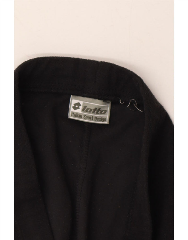 LOTTO Womens Tracksuit Trousers UK 14 Medium Black Vintage Lotto and Second-Hand Lotto from Messina Hembry 