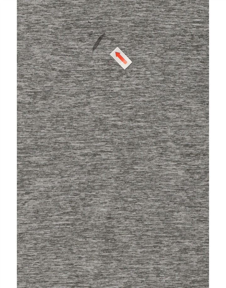 Puma Mens Graphic T-Shirt Top Medium Grey Flecked