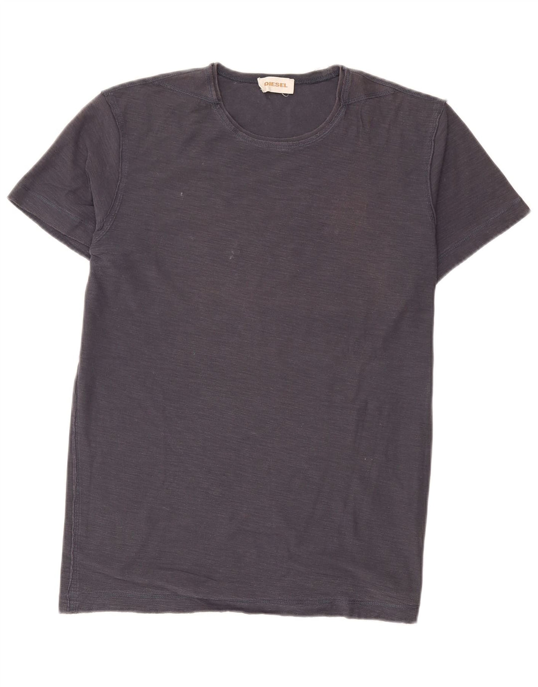 Diesel Mens T-Shirt Top Medium Navy Blue Flecked