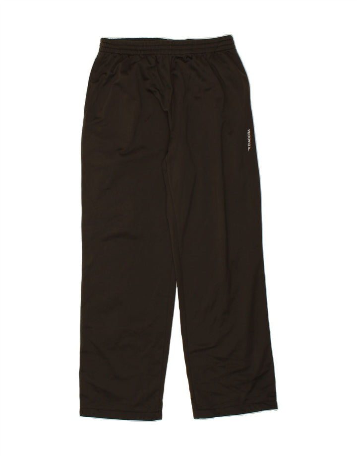 DIADORA Mens Tracksuit Trousers UK 38 Medium Black Polyester Vintage Diadora and Second-Hand Diadora from Messina Hembry 