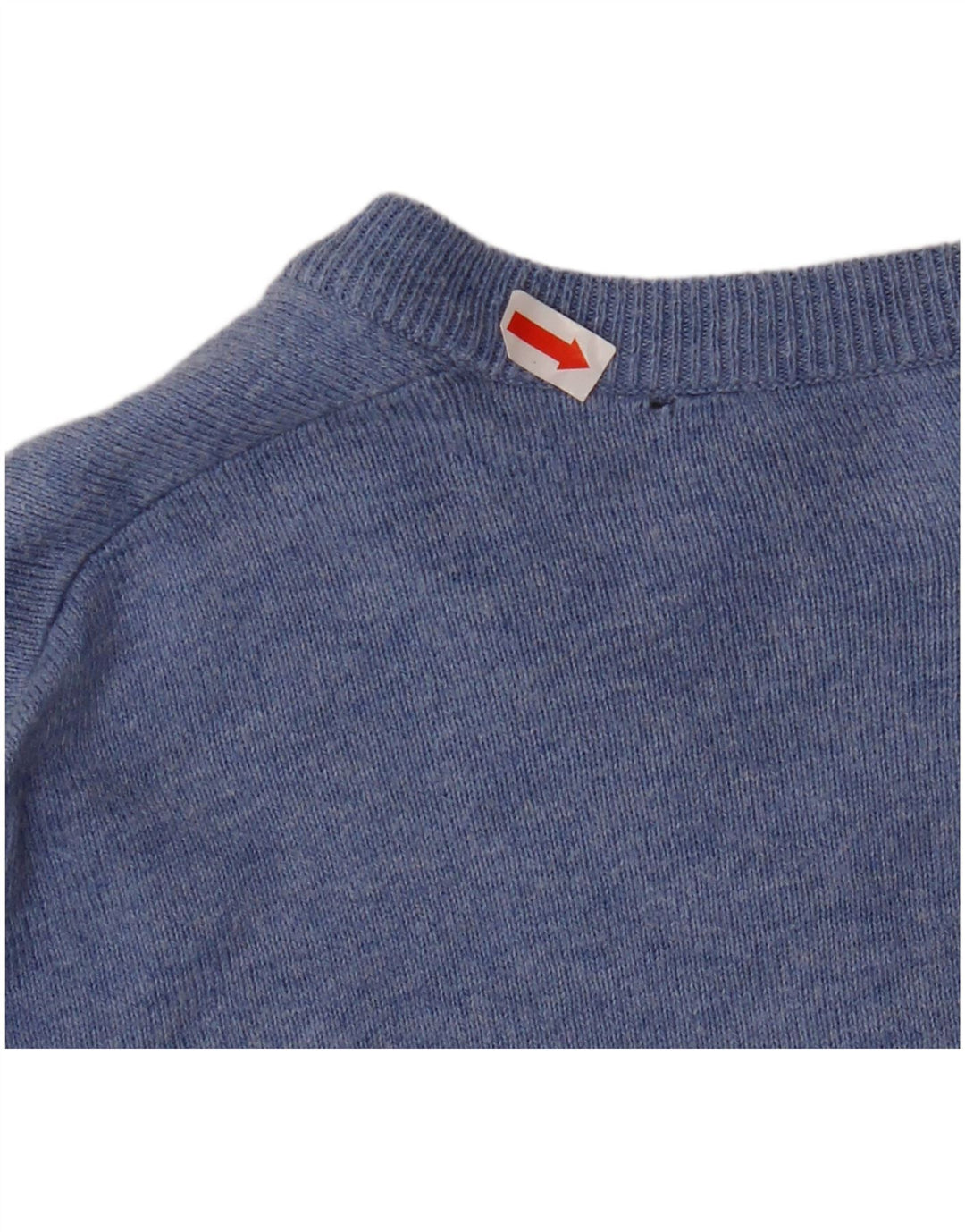 JACK WILLS Mens V-Neck Jumper Sweater XL Blue Cotton