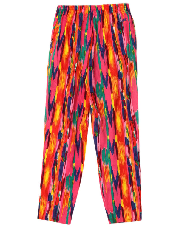 Colmar Womens Tapered Trousers Medium W30 L29 Multicoloured Ikat Cotton