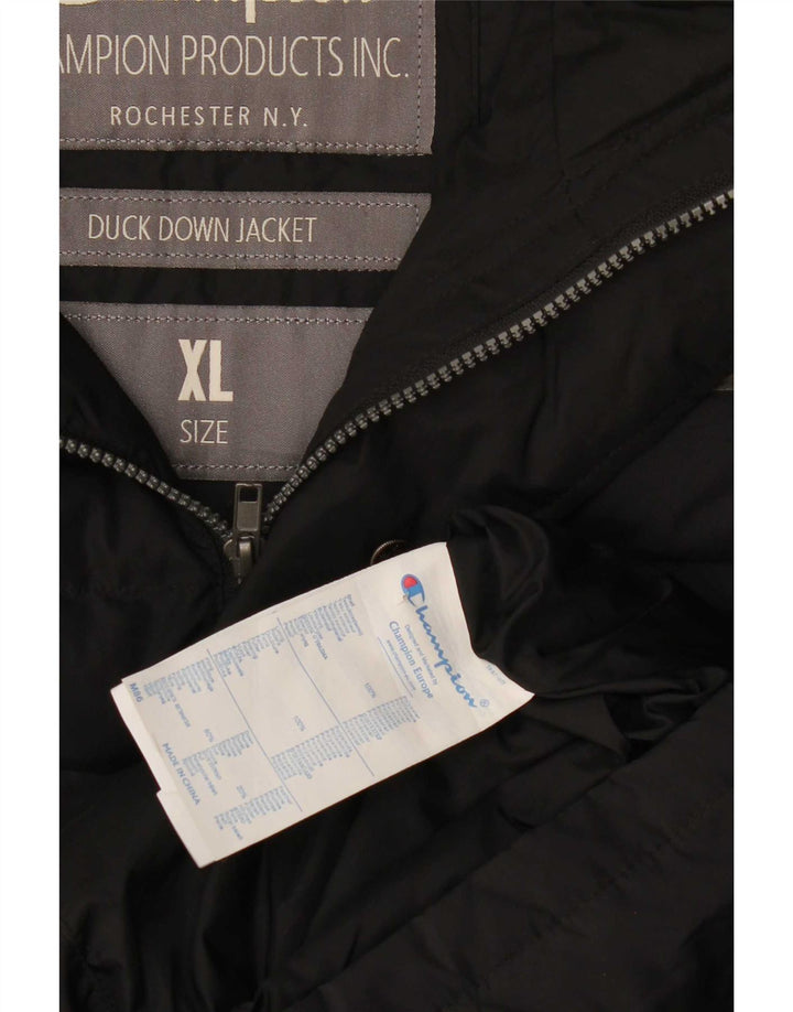 Champion Mens Padded Gilet UK 42 XL Black Polyester