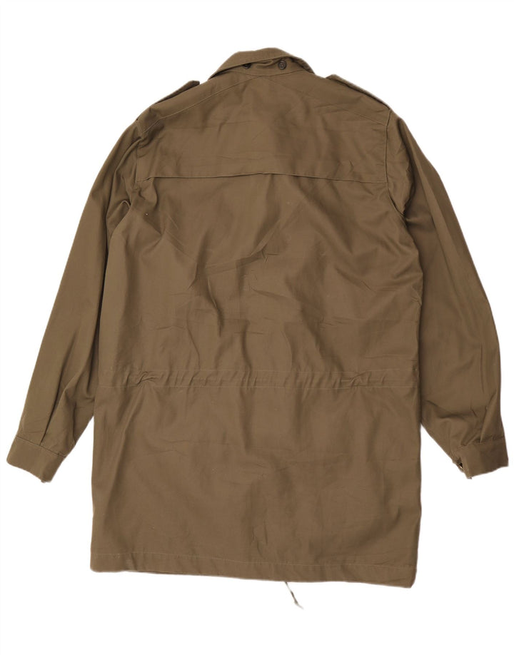 Vintage Mens Military Jacket UK 38 Medium Khaki