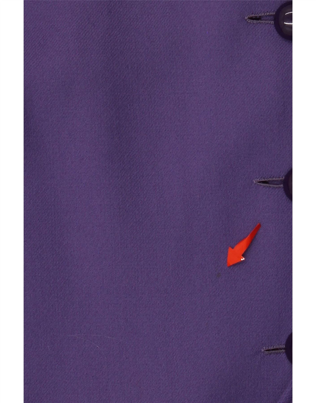 VINTAGE Womens 4 Button Blazer Jacket UK 16 Large Purple