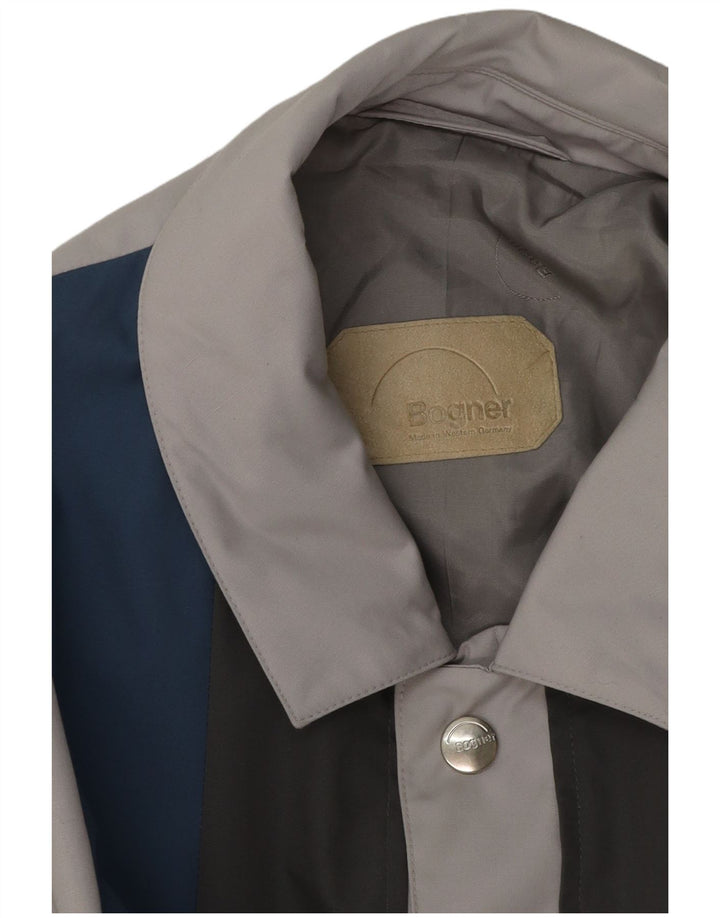 Bogner Mens Bomber Jacket UK 42 XL Grey Colourblock