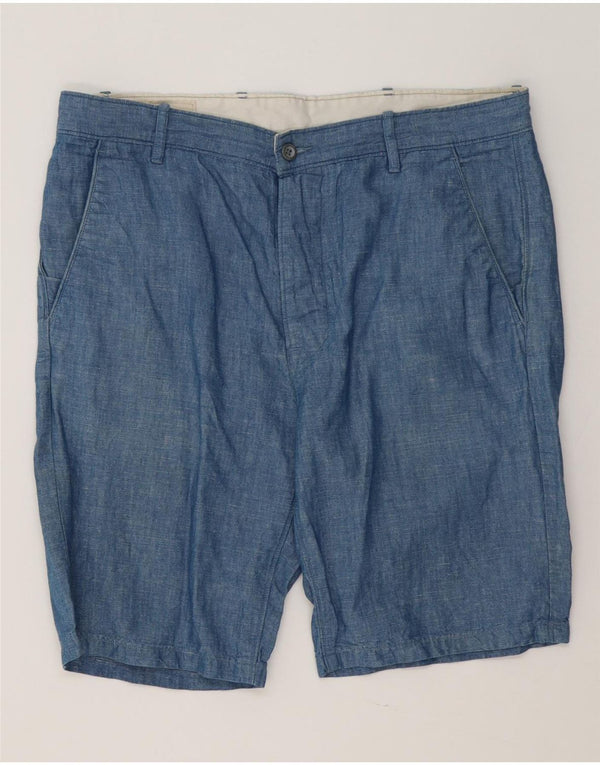 Levi's Mens Chino Shorts W36 Large Blue Cotton