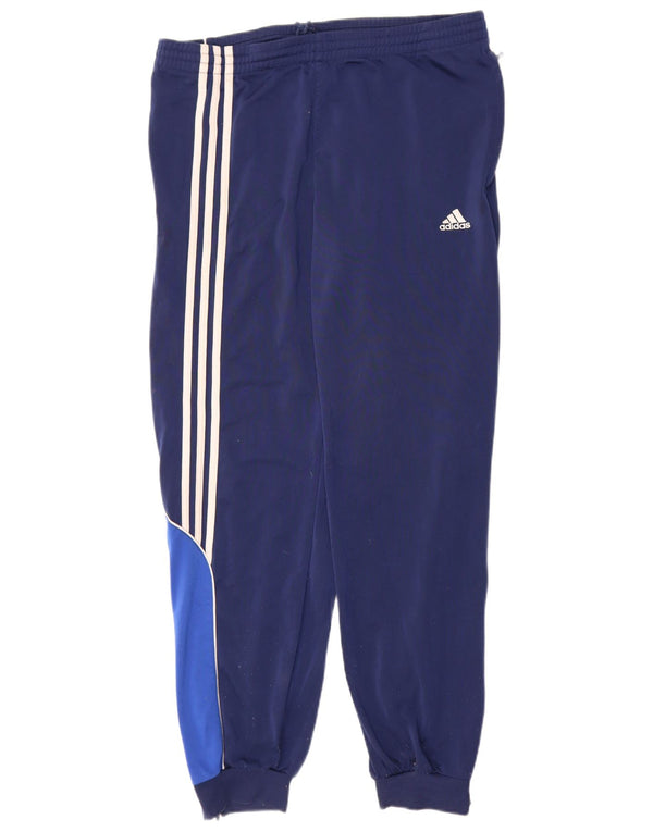 Adidas Mens Tracksuit Trousers Joggers UK 40/42 Medium Navy Blue