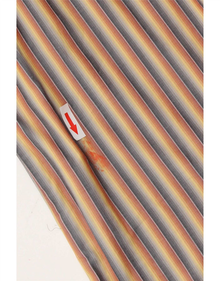 Marlboro Classics Mens Shirt XL Multicoloured Striped Cotton