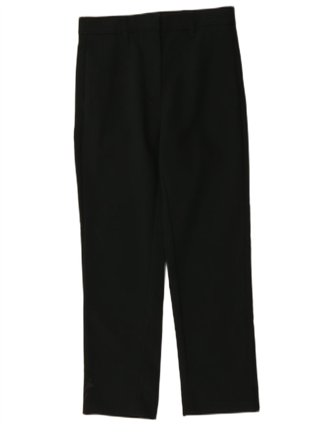 COS Womens Straight Casual Trousers EU 34 XS W28 L26 Green Cotton