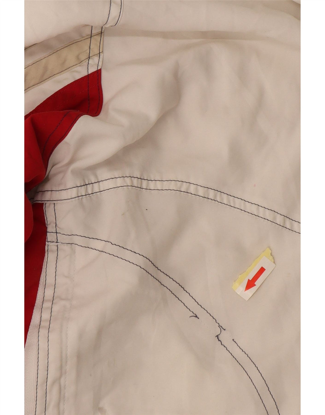 LOTTO Mens Tracksuit Top Jacket IT 50 Medium White Colourblock