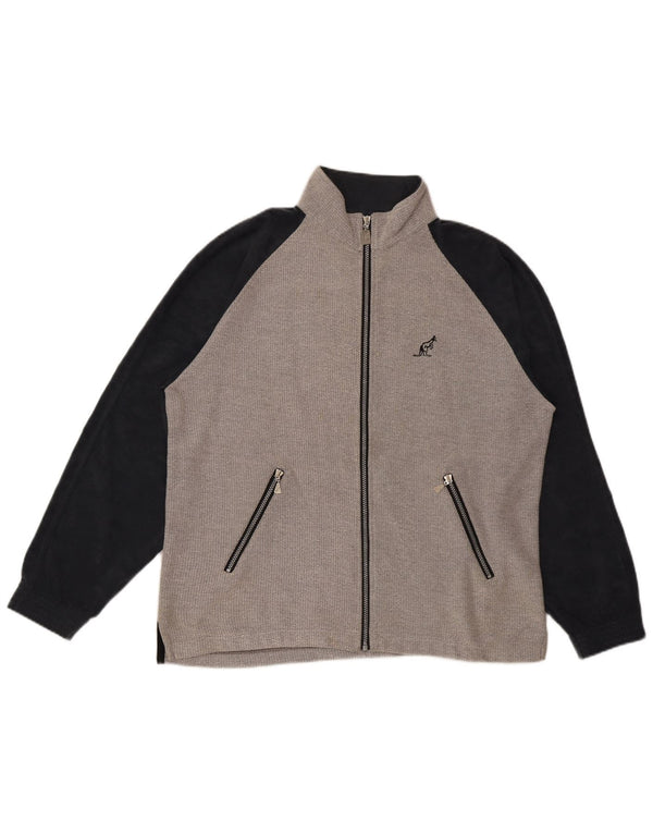 AUSTRALIAN L'ALPINA Mens Tracksuit Top Jacket IT 48 Medium Grey