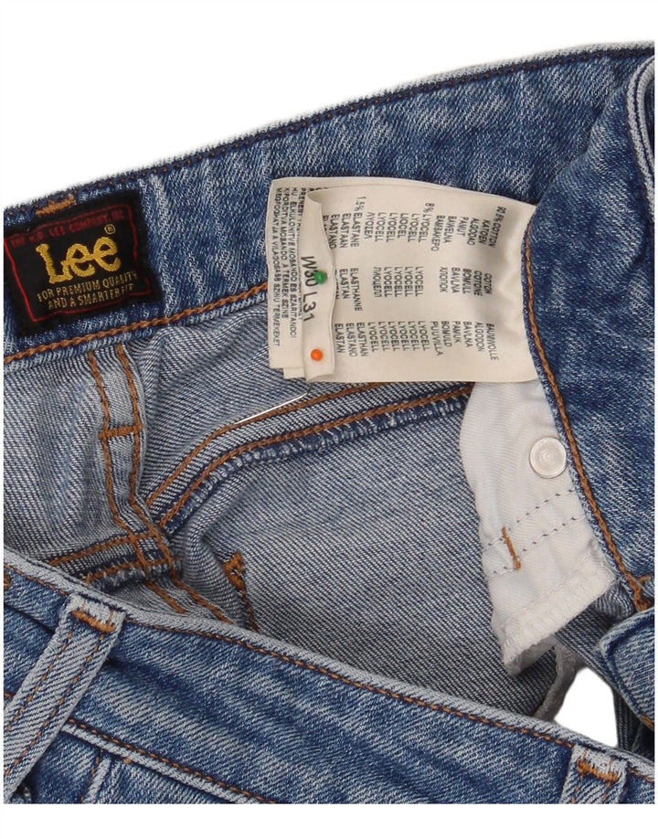 LEE Womens Slim Jeans W30 L31 Blue Cotton