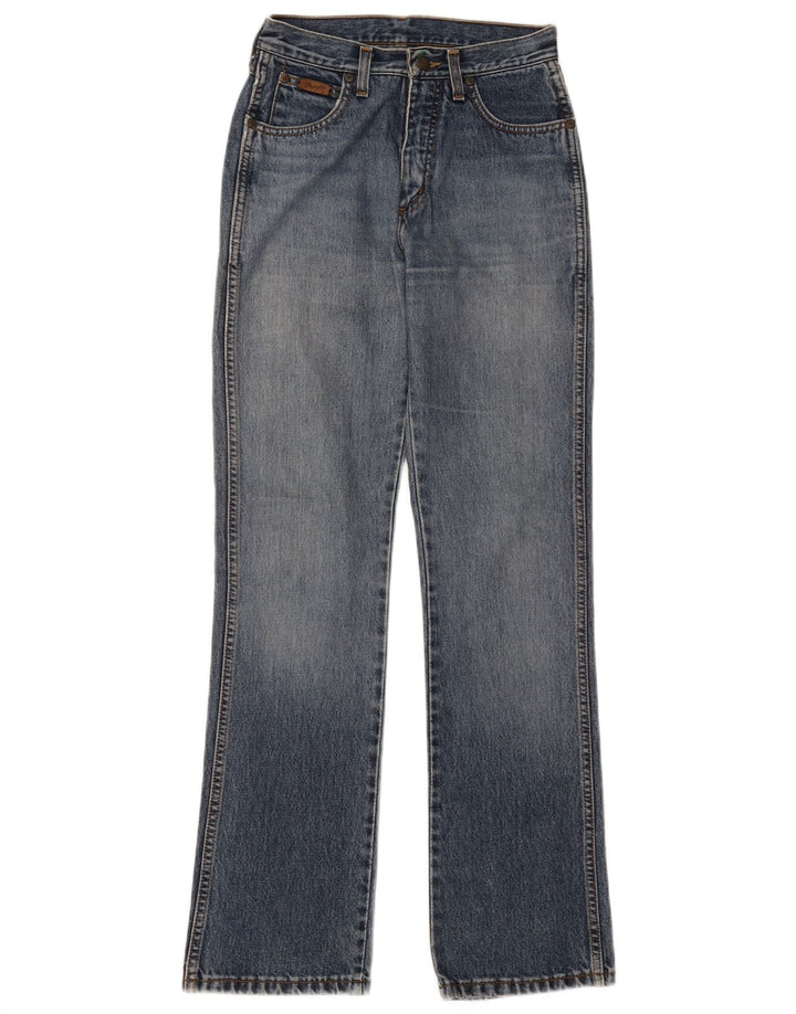 WRANGLER Mens Straight Jeans W27 L32 Blue Cotton
