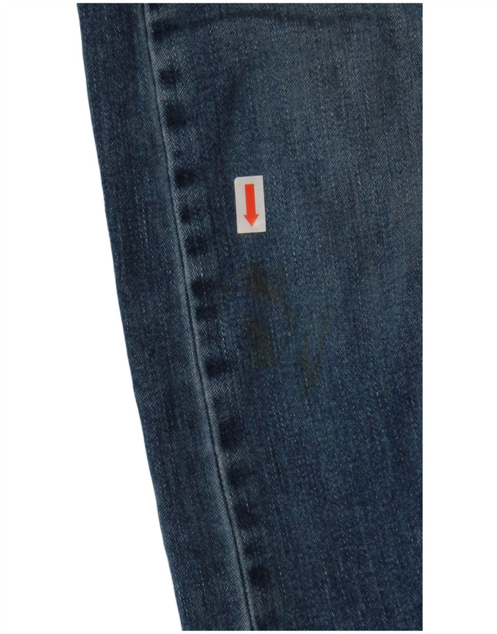 Marks & Spencer Womens Slim Jeans W30 L33 Blue Cotton