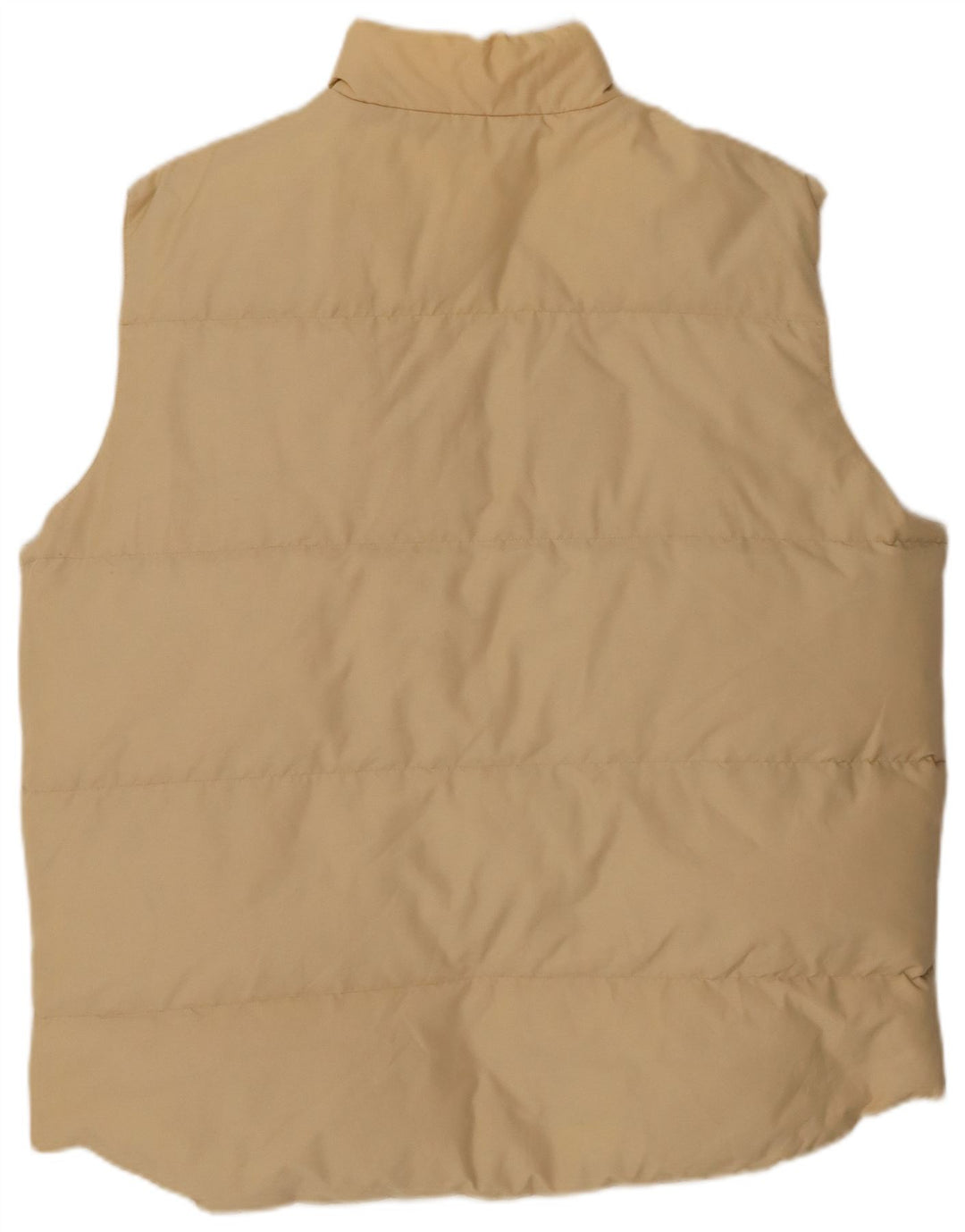 Woolrich Mens Padded Gilet UK 42 XL Beige Nylon
