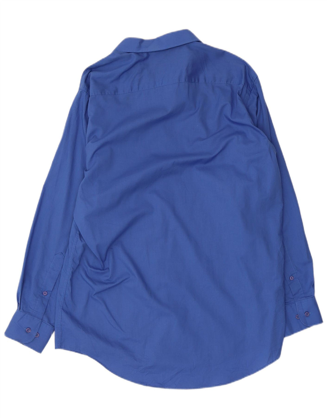 PIERRE CARDIN Mens Shirt Size 15 1/2 Medium Blue Cotton