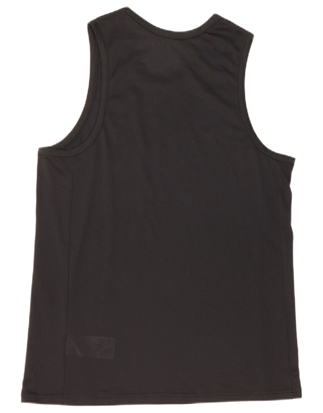 Nike Mens Dri Fit Graphic Vest Top Medium Black Polyester