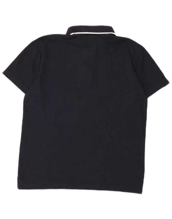 Puma Mens Polo Shirt Small Black Polyester