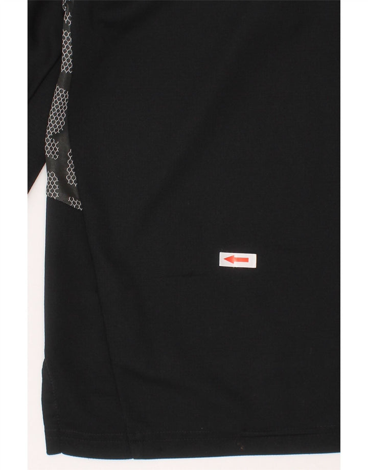 Adidas Boys Graphic Pullover Tracksuit Top 7-8 Years Black