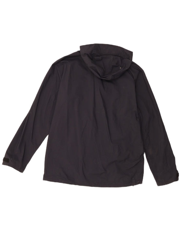 Berghaus Mens Hooded Windbreaker Jacket UK 38 Medium Black Polyamide