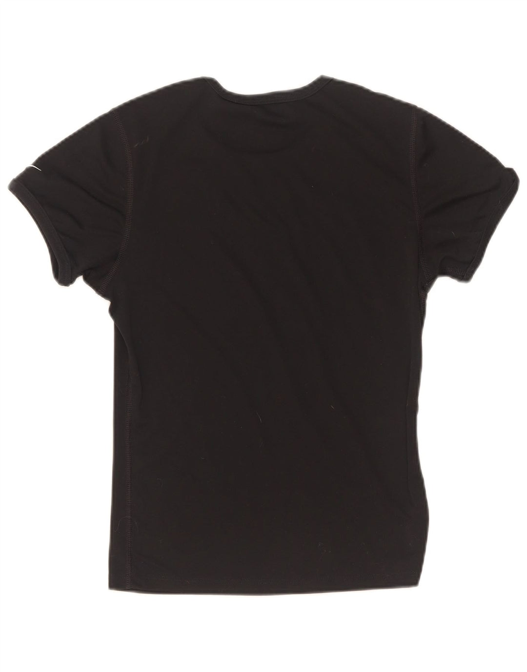 Nike Womens T-Shirt Top US 8/10 Medium Black Polyester