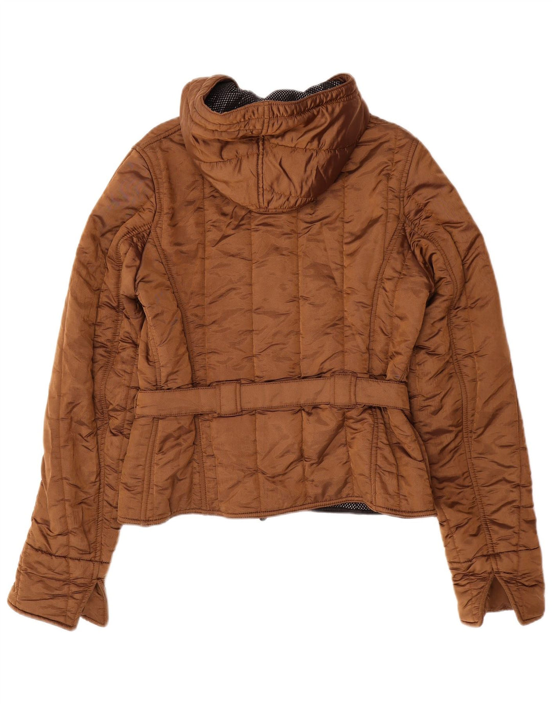 Refrigiwear Womens Cruz Hooded Windbreaker Jacket UK 20 2XL Brown Polyamide