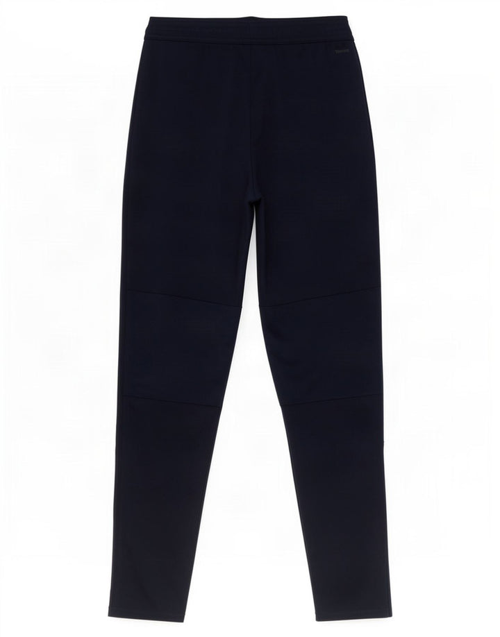 Adidas Mens Climacool Tracksuit Trousers Small Navy Blue Polyester