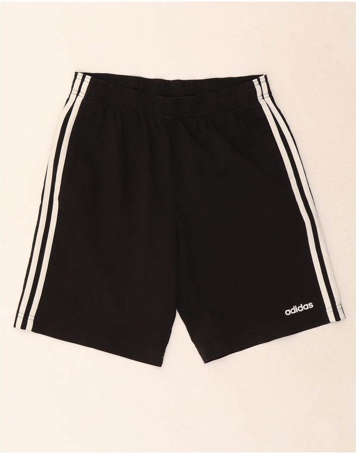 Adidas Boys Sport Shorts 15-16 Years  Black Polyester