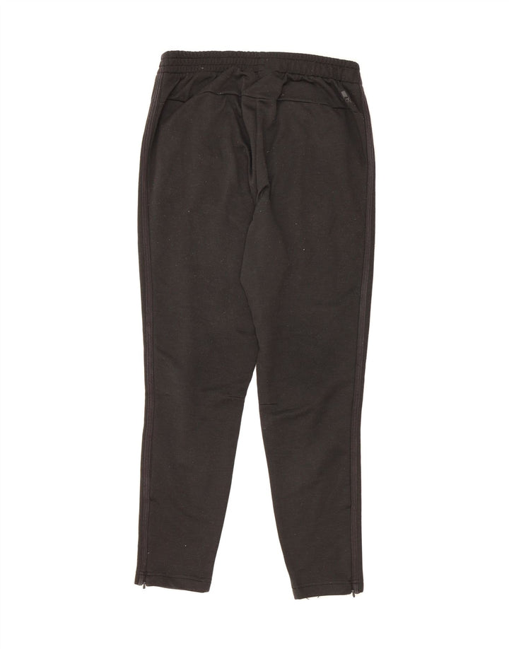 ADIDAS Womens Tracksuit Trousers UK 8/10 Small Black Polyester Vintage Adidas and Second-Hand Adidas from Messina Hembry 