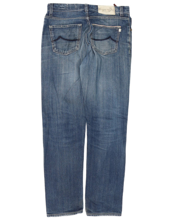 Jacob Cohen Mens Slim Jeans W34 L30 Blue Cotton