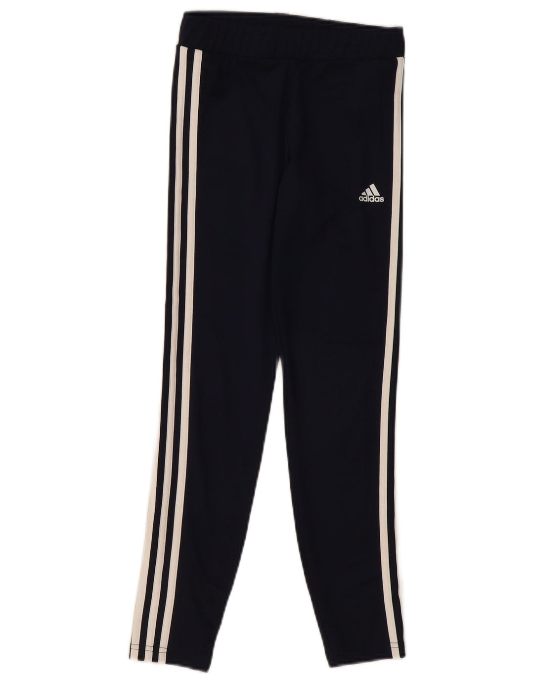ADIDAS Girls Leggings 11-12 Years Black Polyester