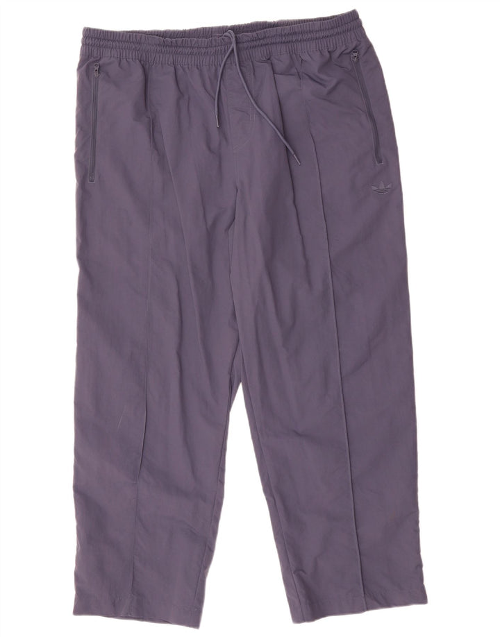 ADIDAS Mens Tracksuit Trousers XL  Navy Blue Nylon