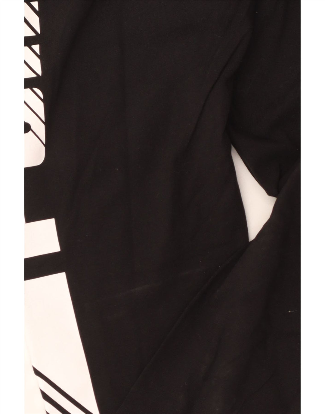 PUMA Womens Graphic Leggings UK 10 Small  Black