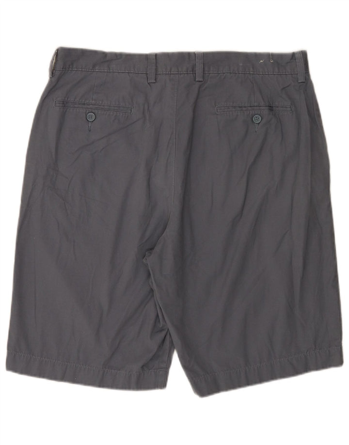 J. CREW Mens Rivington Chino Shorts W36 Large Grey Cotton