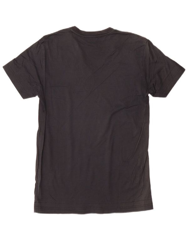 Richmond Mens Graphic T-Shirt Top Medium Black