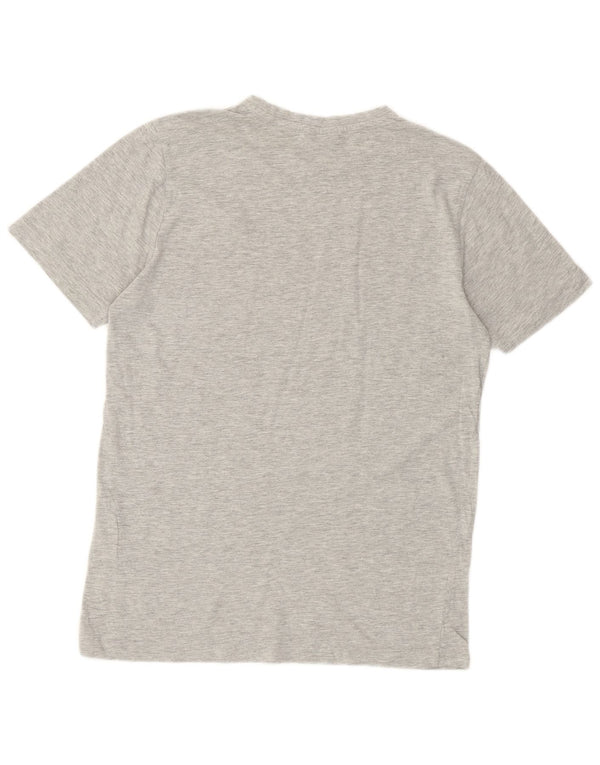 Kappa Mens T-Shirt Top Small Grey Flecked Cotton