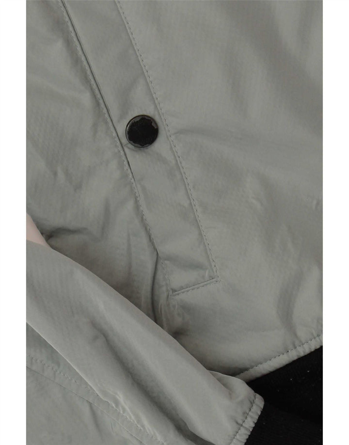 Refrigue Mens Bomber Jacket UK 38 Medium Grey Colourblock Polyester