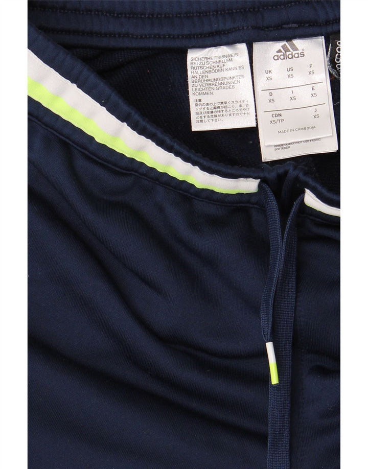 ADIDAS Mens Climacool Tracksuit Trousers XS  Navy Blue Polyester