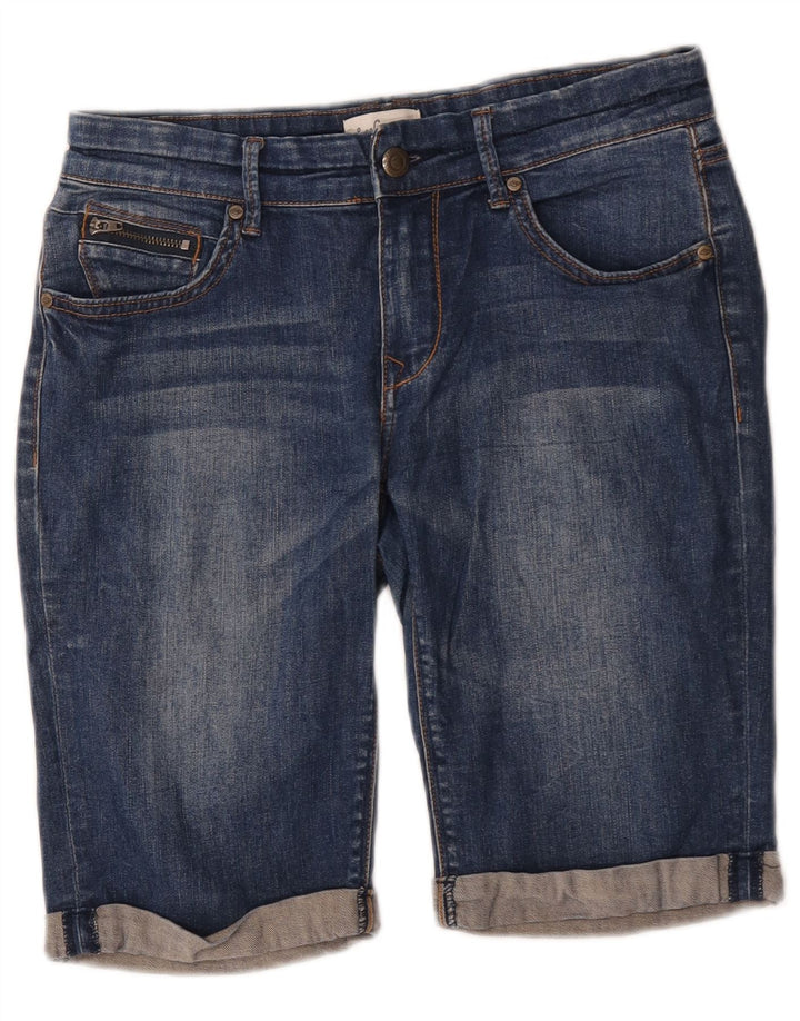Lee Cooper Womens Denim Shorts US 10 Large W30 Blue Cotton