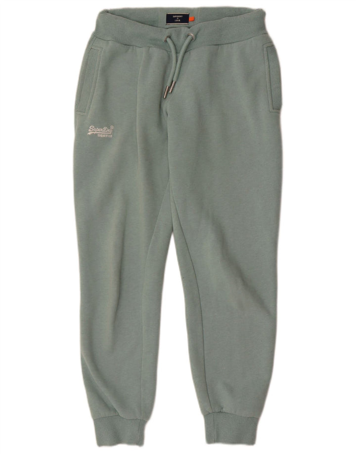 Superdry Womens Oversized Full Tracksuit UK 10 Small Green Cotton