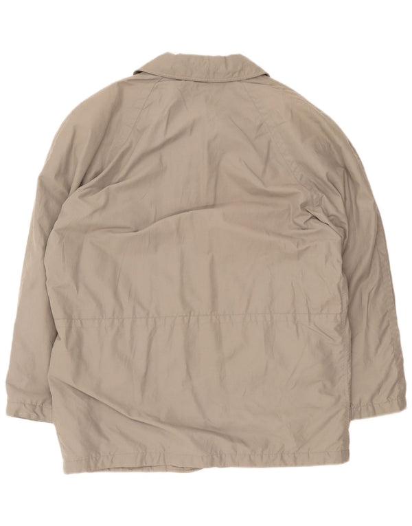 Cerruti 1881 Mens Utility Jacket IT 52 XL Grey Cotton