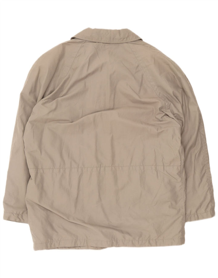 Cerruti 1881 Mens Utility Jacket IT 52 XL Grey Cotton