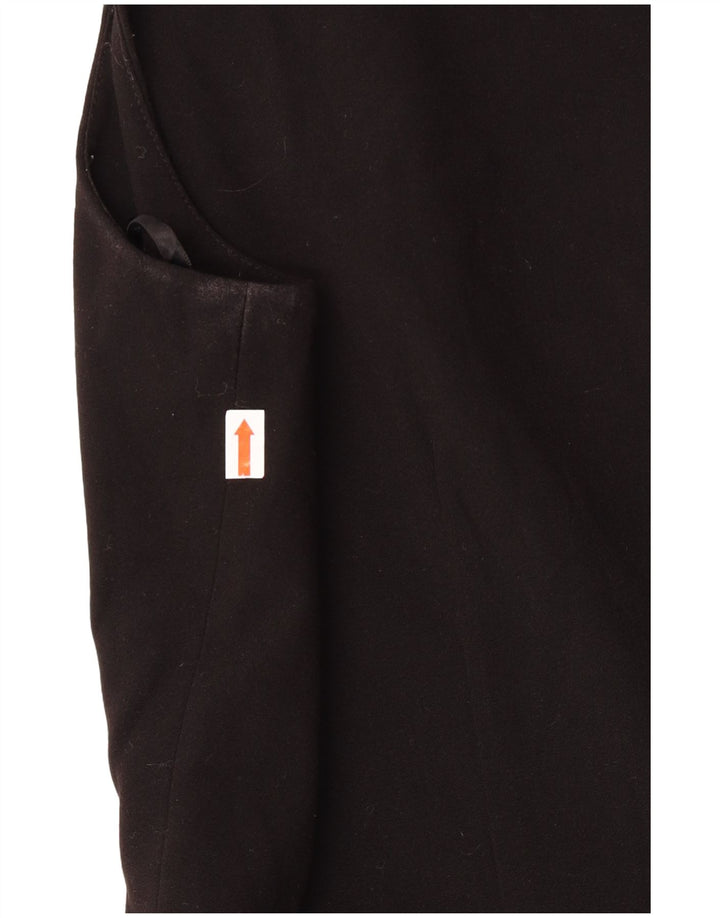 Calvin Klein Womens Sleeveless A-Line Dress US 8 Medium Black