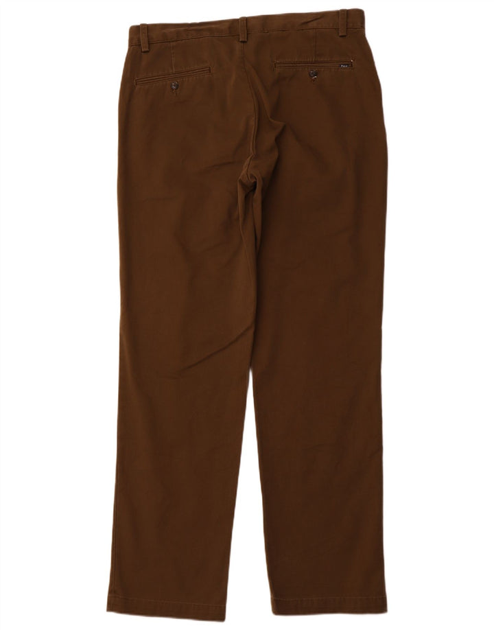 POLO RALPH LAUREN Mens Classic Fit Straight Chino Trousers W33 L32 Brown