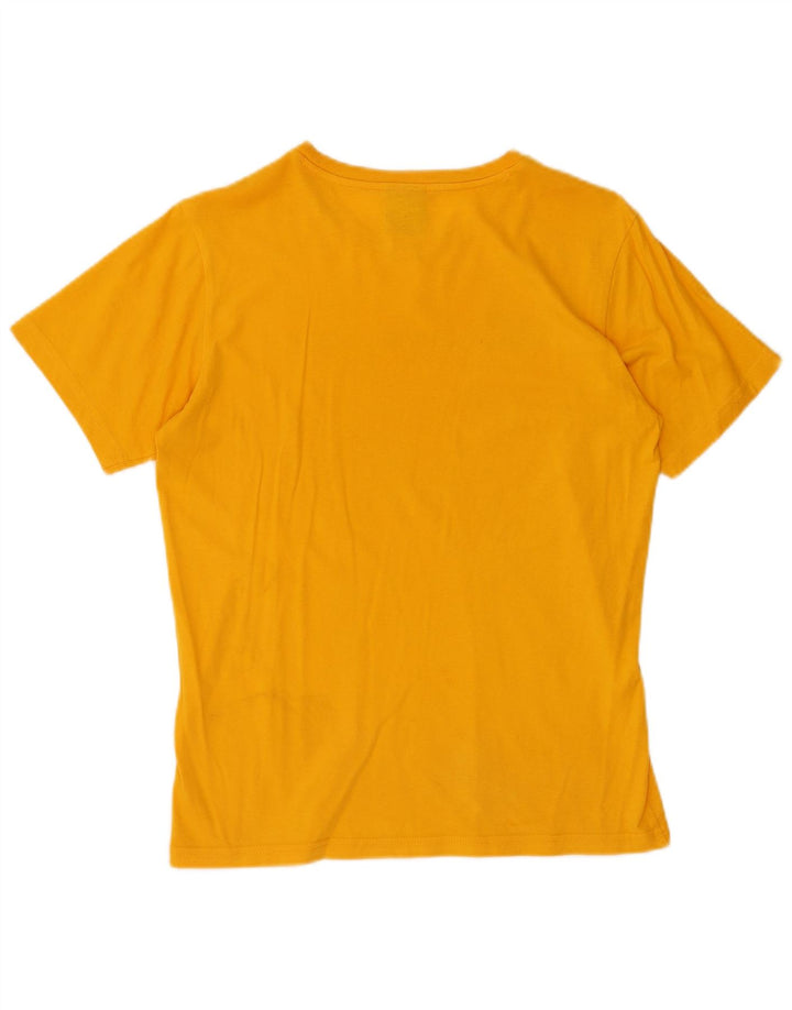 CHAMPION Girls Graphic T-Shirt Top 13-14 Years XL Yellow