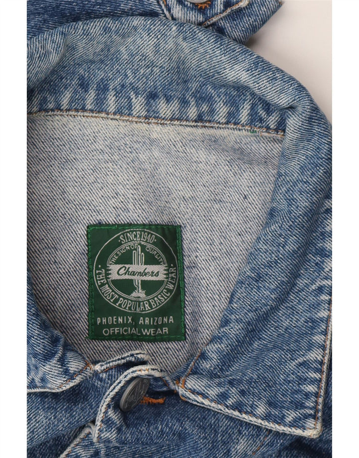 Chambers Womens Denim Jacket UK 20 2XL Blue